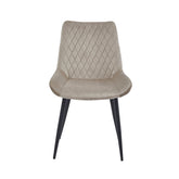 Adama Dining Chair - Beige Velvet